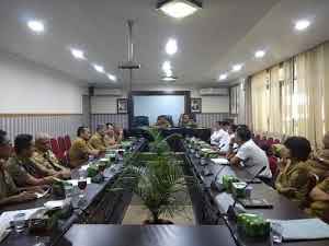 Persiapan MTQ, Wali Kota Rapat Penertiban PKL Pasar Aksara