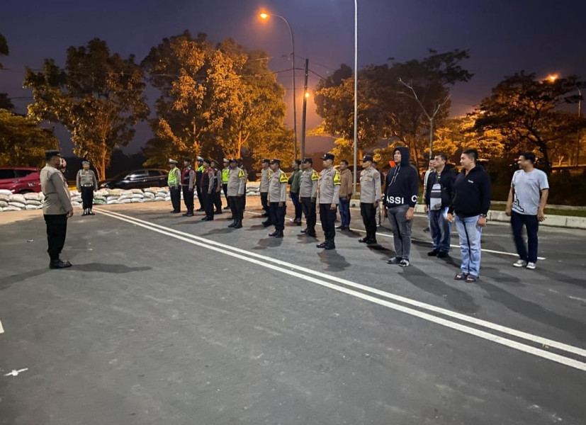Jajaran Polresta Deli Serdang Intensifkan Patroli Menyapa Subuh