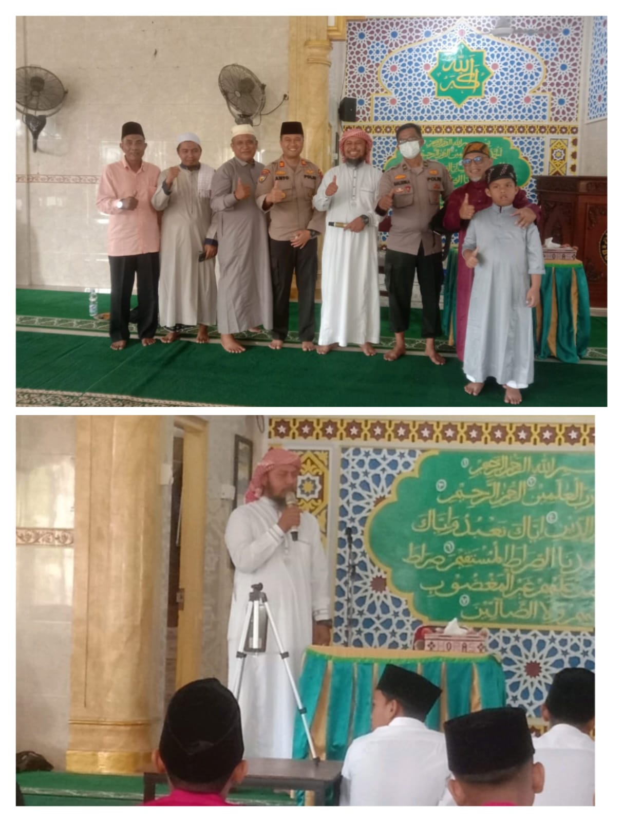 Silaturahmi dan Targhib Pelajar Beradab di Masjid Al-Muhajirin, Walikota: Jadilah Generasi Berakhlak