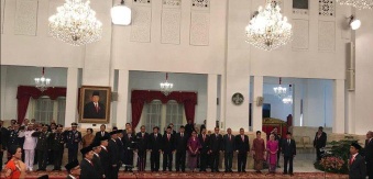 Presiden Jokowi Lantik 16 Duta Besar di Istana Negara