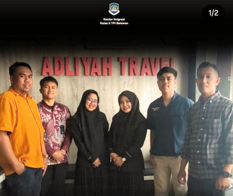 Beri Kemudahan, Kanim Belawan Gelar Layanan Eazy Paspor di Adliyah Amanah Utama Travel