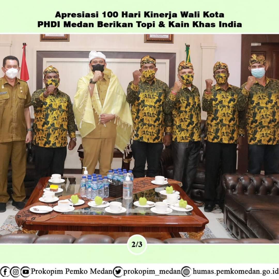 PHDI Medan Apresiasi 100 Hari Kerja Walikota Bobby