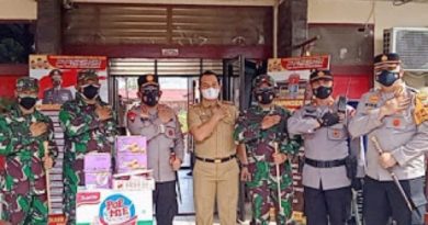 Kapolsek Percut Sei Tuan Sambut Kedatangan Kapoldasu dan Pangdam 1 BB