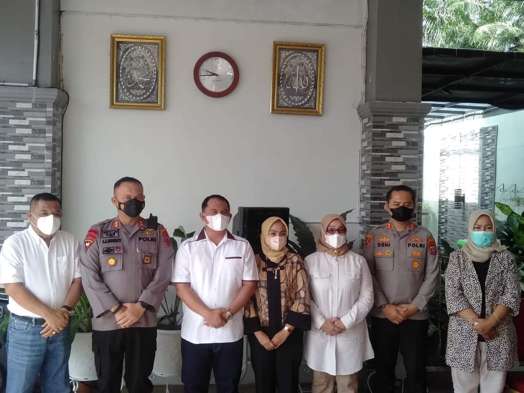 Bupati Labuhanbatu temu ramah dengan Kapolres Labuhanbatu AKBP Anhar Arlia Rangkuti SIK 
