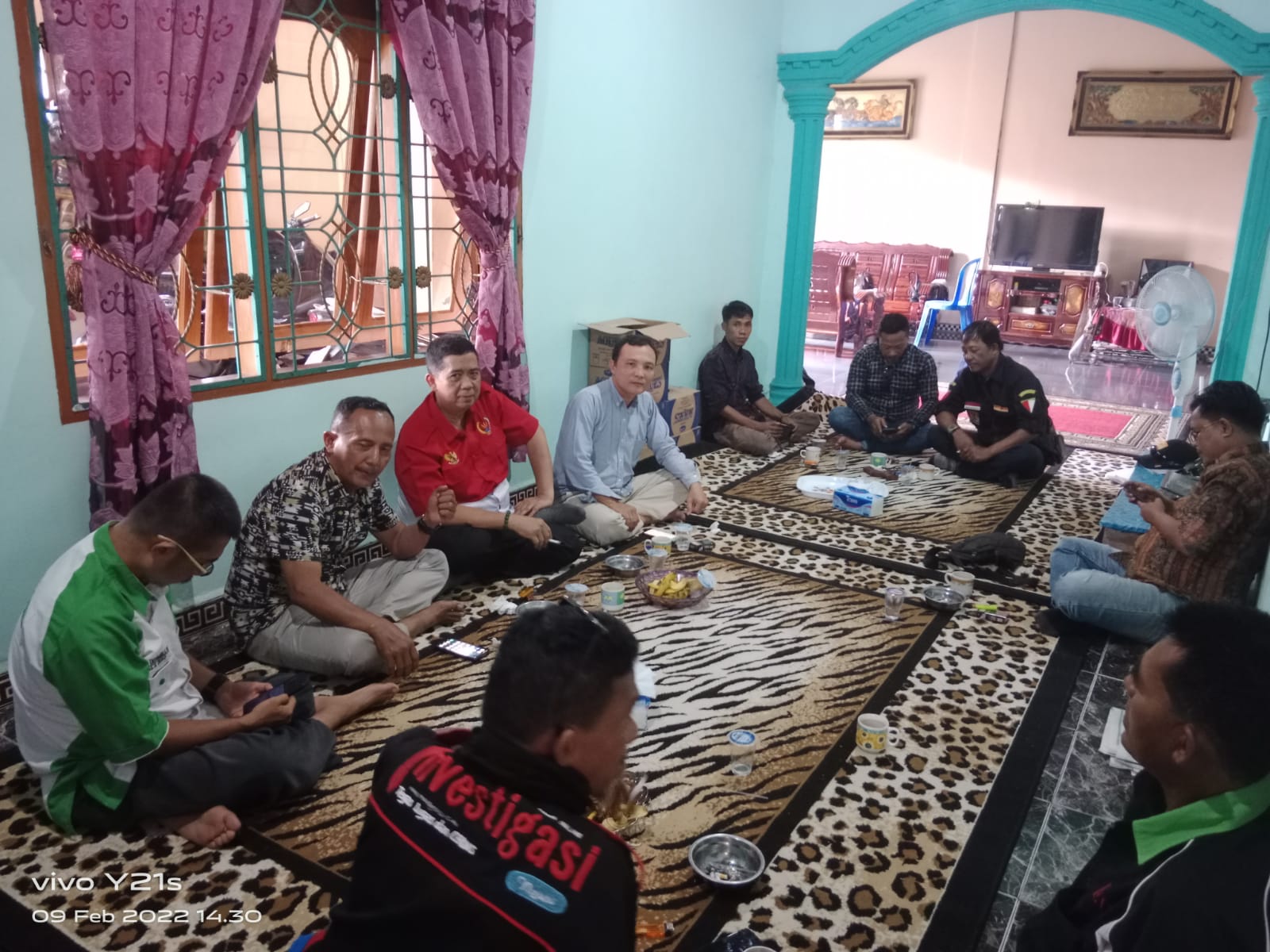 Momentum HPN, Ketua DPD PDRI Riau Silaturahmi dengan Insan Pers Kabupaten Siak