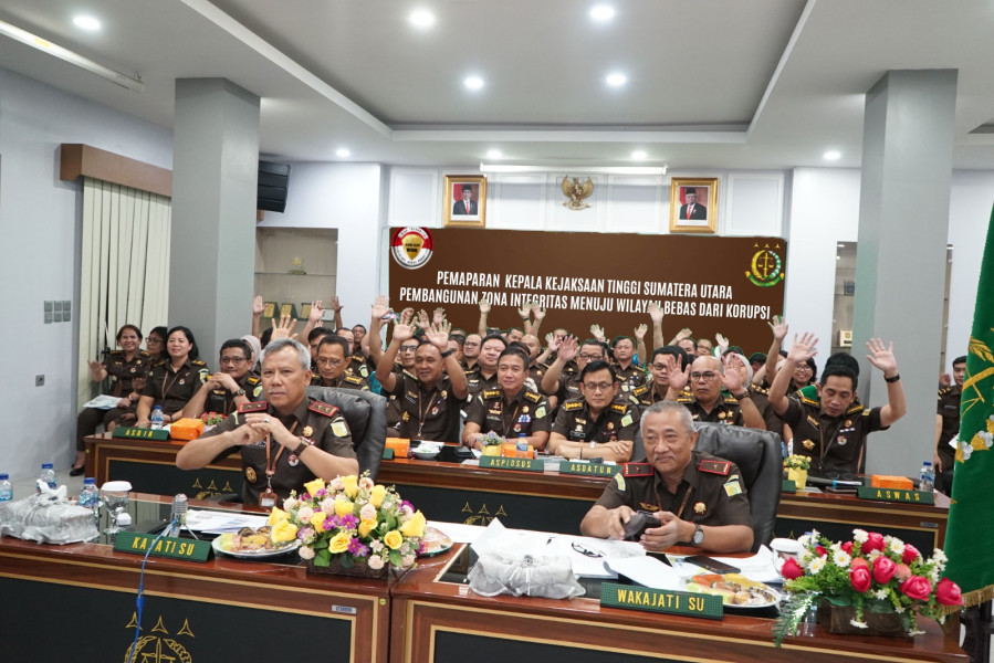 Kajati Sumut Sampaikan Produk Unggulan dan Area Perubahan Membangun Zona Integritas Menuju WBK