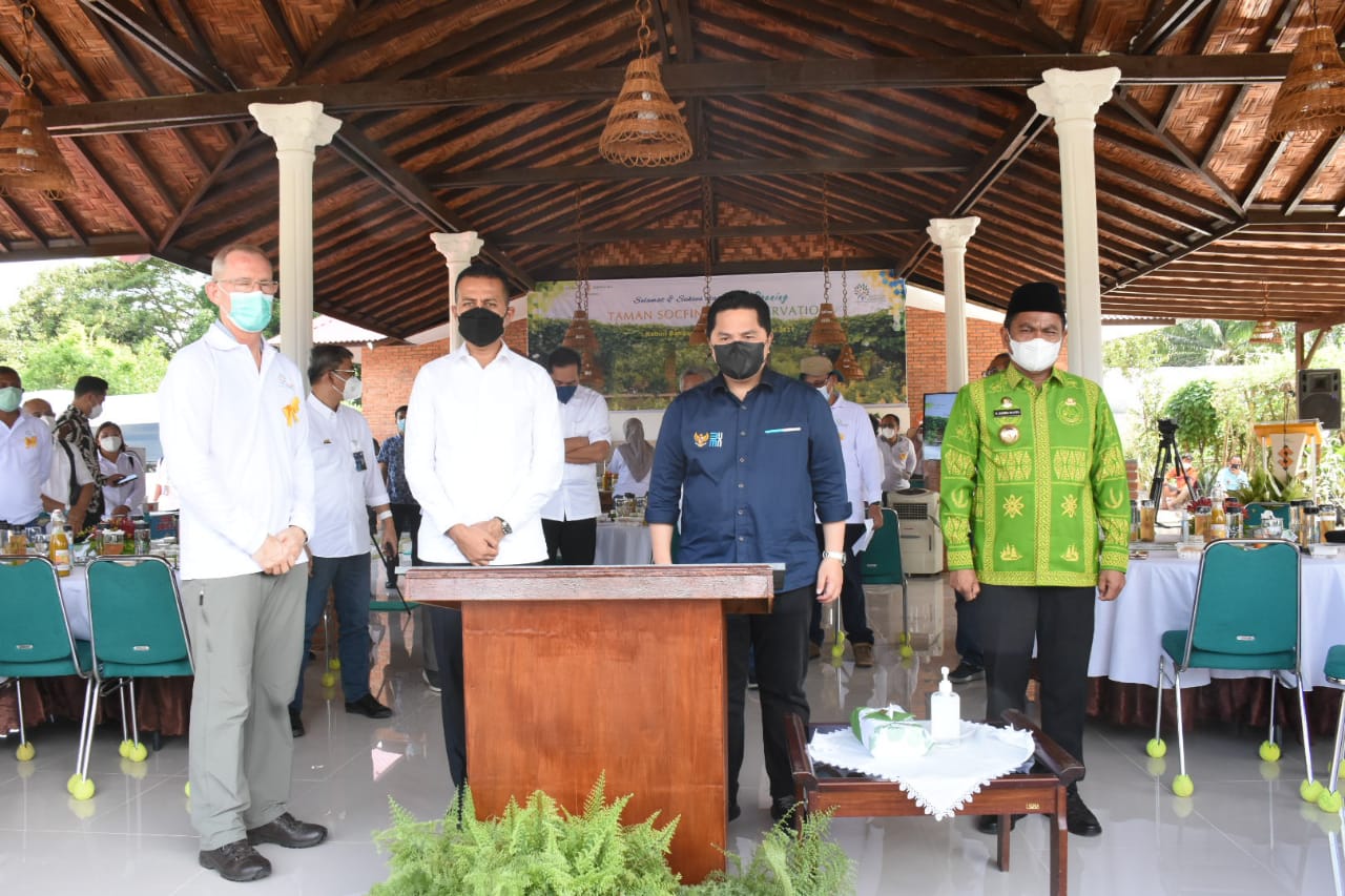 Terima Kunjungan Dua Menteri, Bupati Sergai Harap Dukungan Infrastruktur dan Sarana Transportasi