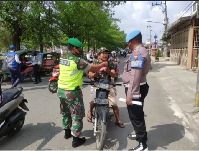 Polresta Deli Serdang Rutinkan Operasi Yustisi,Putus Mata Rantai Penyebaran Covid-19