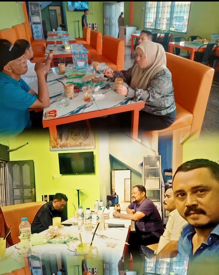 Keren ! Tersohor hingga Manca Negara, Gerai kafe Teh Talua Malimpah Bang Ucok Ujung Batu Dikunjungi Wisatawan Malaysia