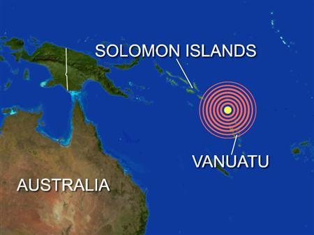 Tsunami alert wound back after large quake hits off Vanuatu