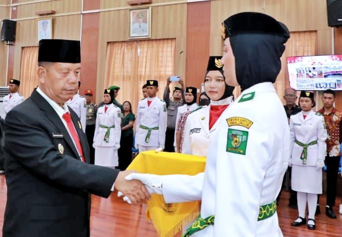 Kukuhkan Paskibraka Tahun 2024, Bupati Simalungun: 