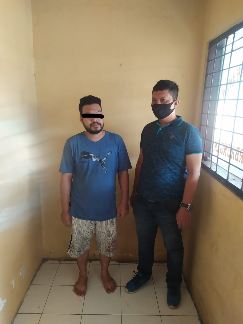 Berdalih Jemput Keluarga, Boy di Jemput  Tekab Polsek Perbaungan 