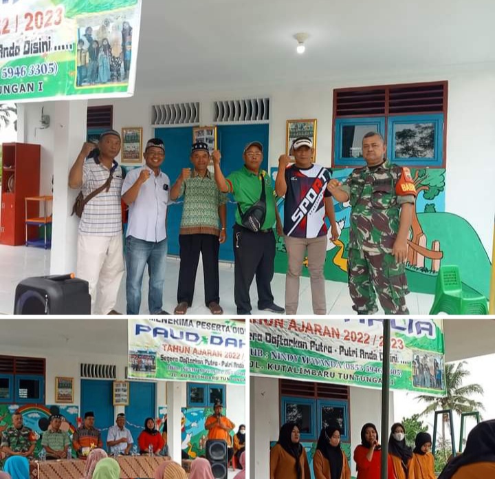 Peresmian Paud Dahlia Hidayah Wujud Nyata Pemdes Tuntungan I
