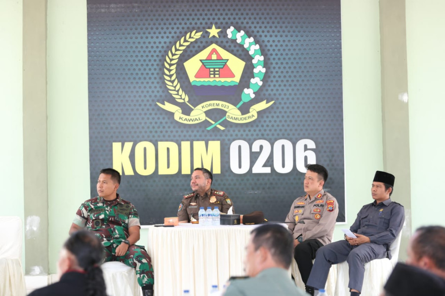 Bupati Pakpak Bharat Menghadiri Rapat Koordinasi Pelaksanaan  Pengadaan Tanah PUTIH Kombih III