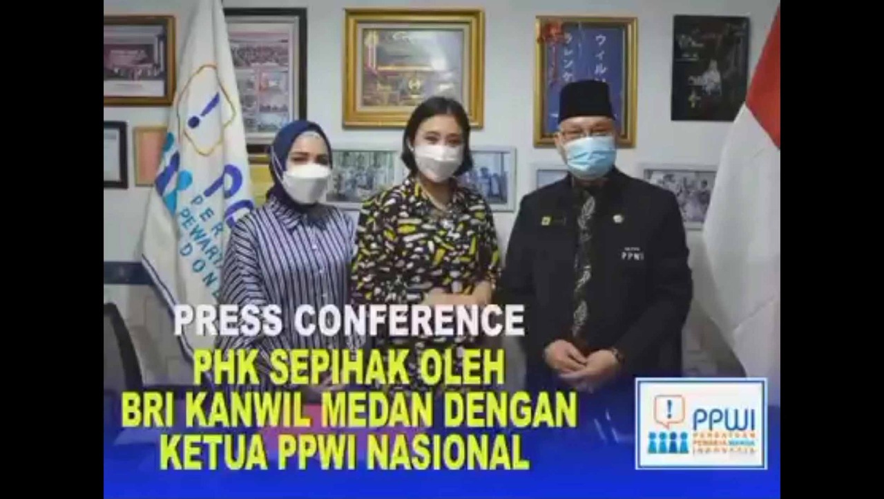 Korban PHK Sepihak BRI Cabang Medan Mengadu ke PPWI
