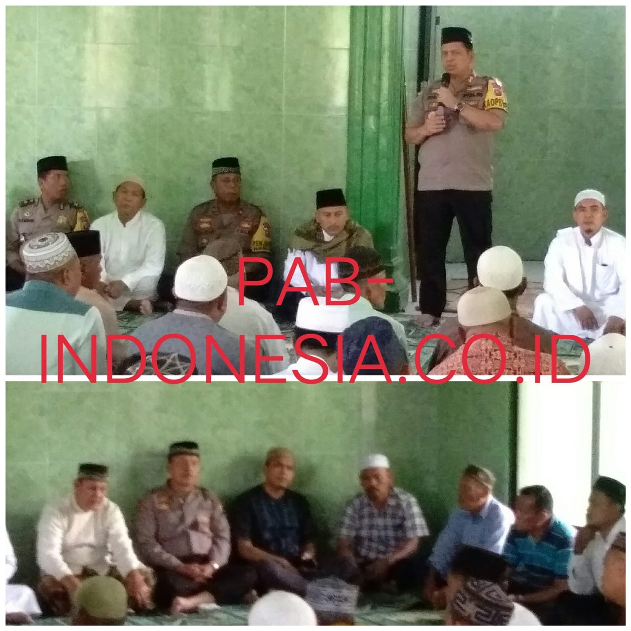 Safari Jumat, AKBP Ikhwan Lubis Safari Sholat Berjemaah Di Mesjid Al Fatimah 