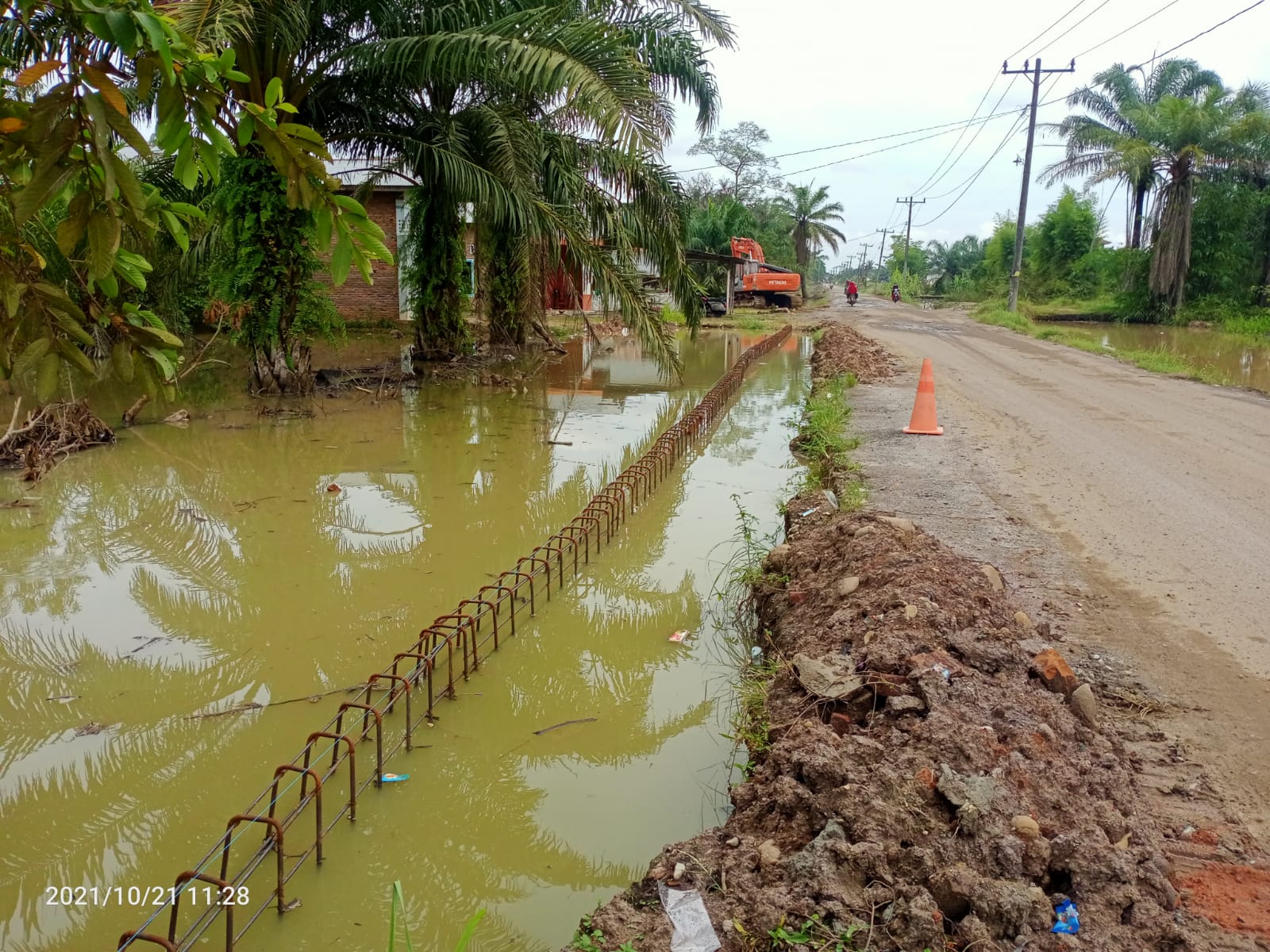 Pembangunan Turap/Talud/Bronjong Ruas Jalan Belidaan - Dolok Masihul Dipertanyakan