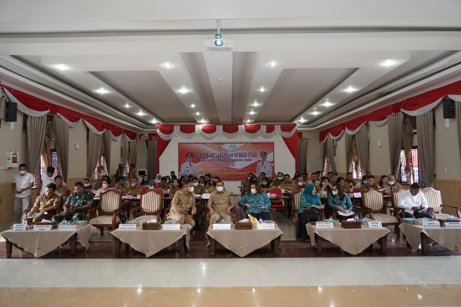 Tim Verifikasi lapangan Hybrid Kementerian PP DAN PA Lakukan Evaluasi Di Kabupaten Pakpak Bharat