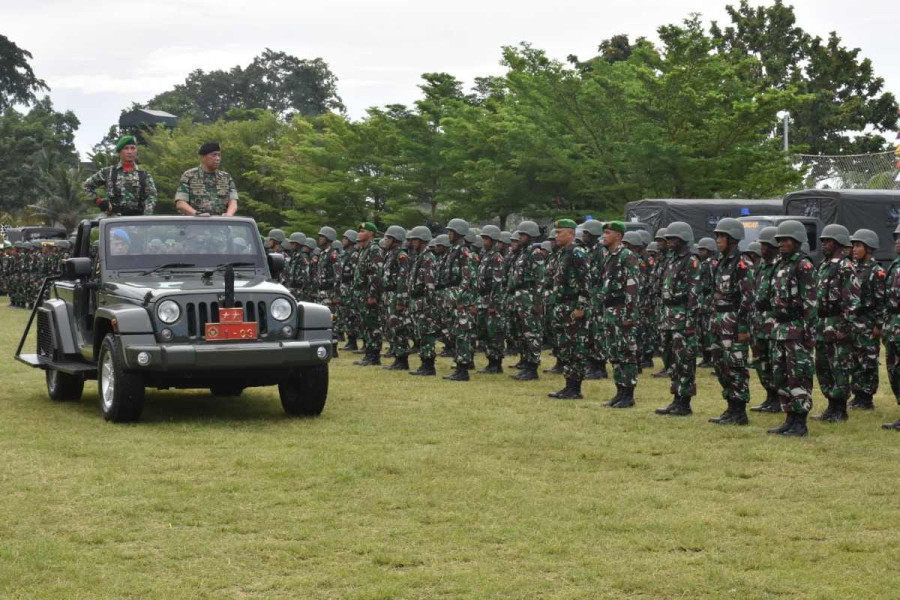 200 Pemuda Terbaik Papua Barat Dan Papua Barat Daya Ikuti Latsarmil Komcad Tahun 2023