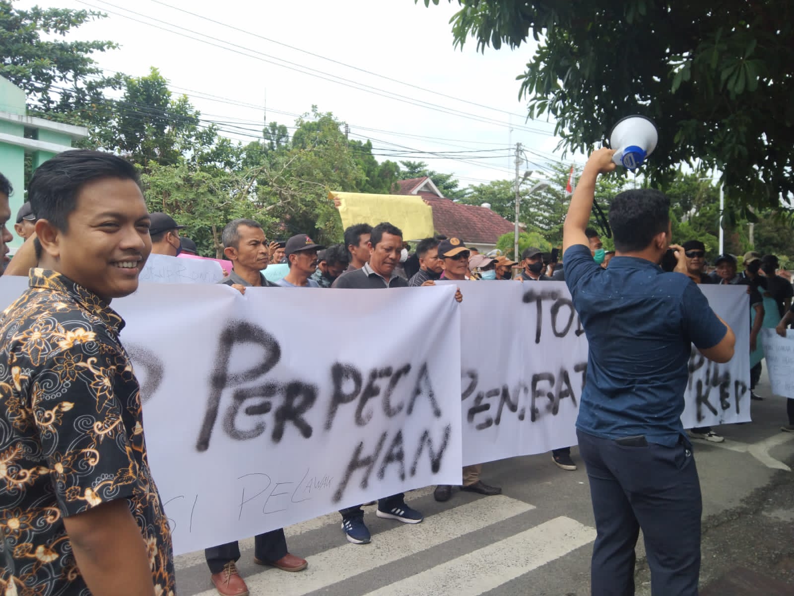 Kepling Terpilih Sampaikan Aspirasi Ke Kantor DPRD Tebing Tinggi.