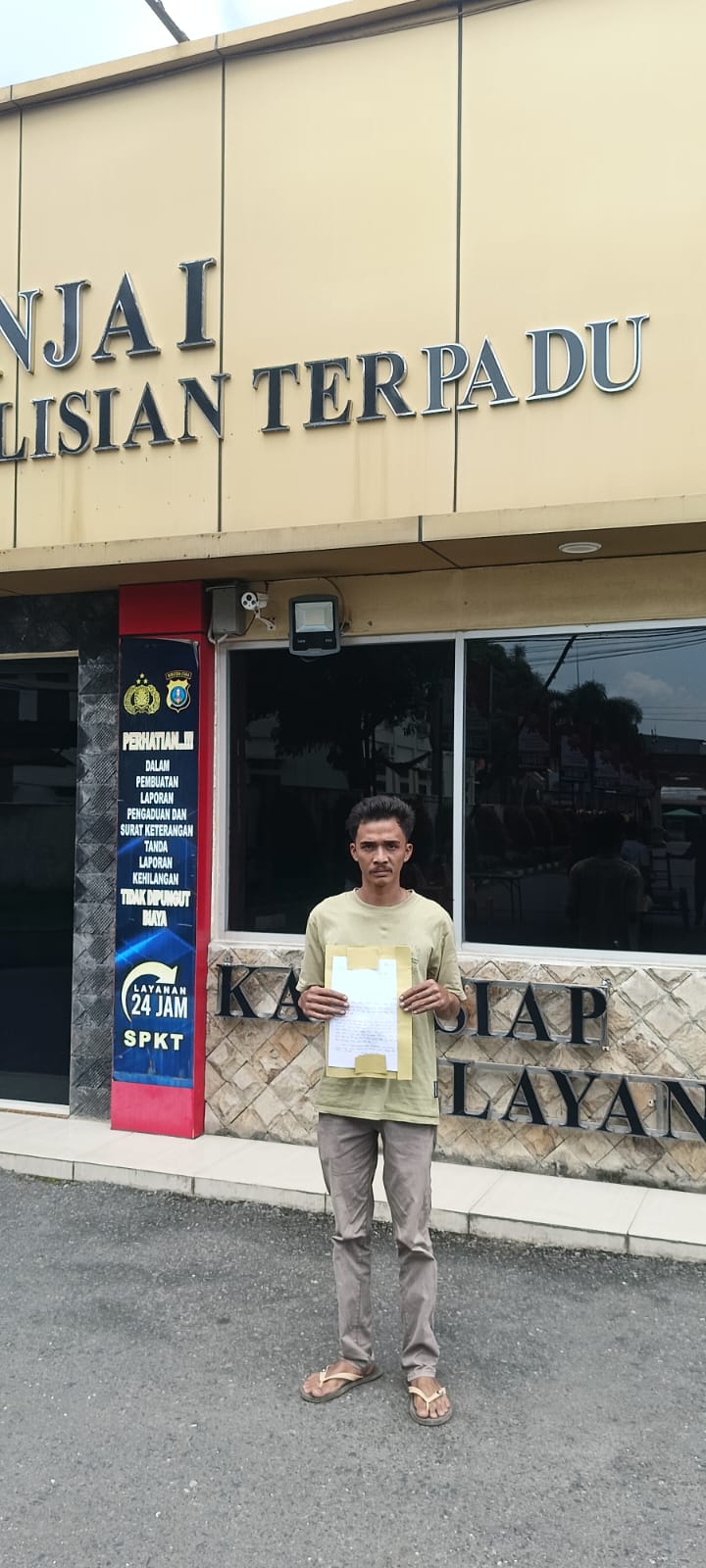 Motor Scopy BK 5079 RBR Dibawak Kabur Pekerja Dorsemer, Korban Akhirnya Lapor Polisi