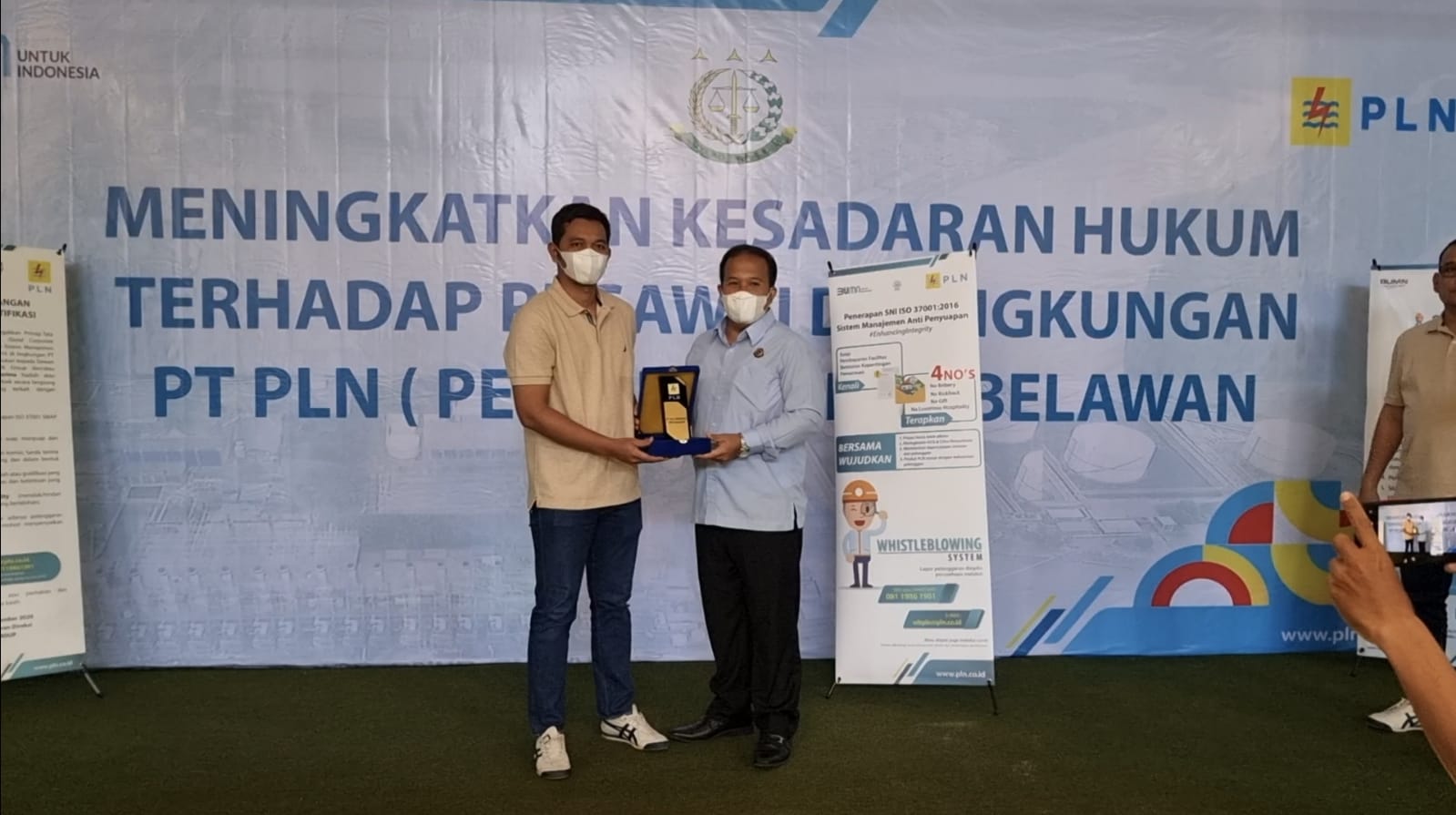 PLN-UPDK Gelar Penyuluhan Kesadaran Hukum di Lingkungan Kerja