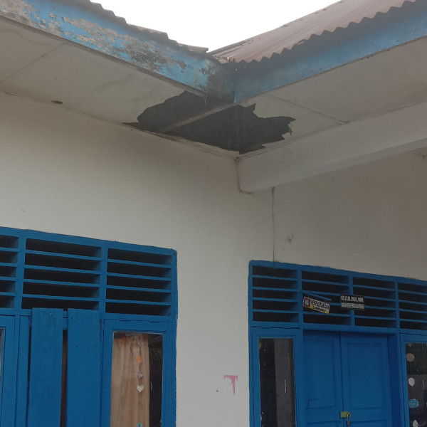 Kondisi Fisik Bangunan SDN 101831 Memrihatinkan, Kepsek Layak Dicopot