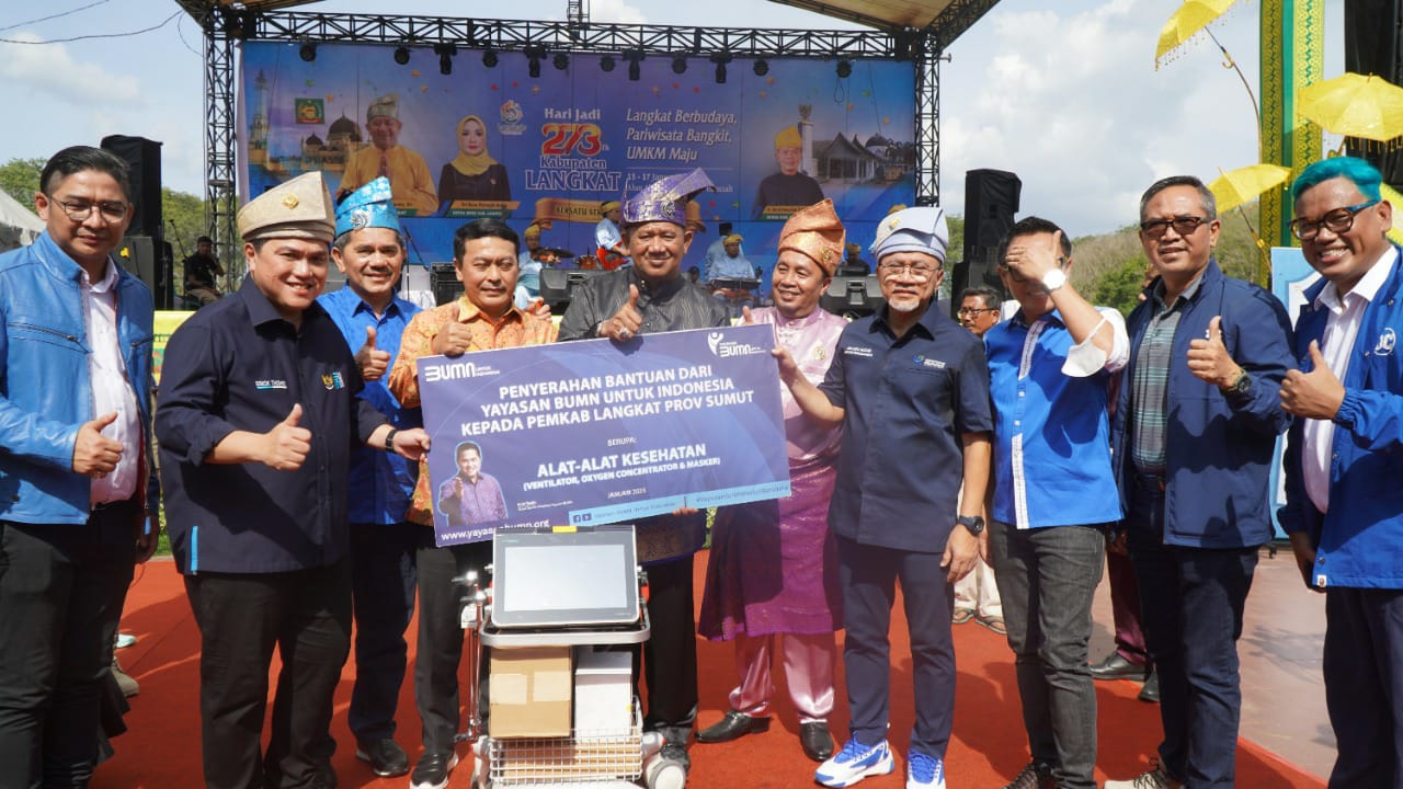 HUT ke-273 Langkat Meriah, 2 Menteri & 3 Artis Hadir Dukung Syah Afandin Hingga 2029