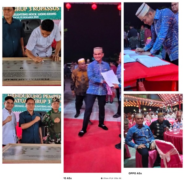 Ketua KKSS H.Amin Latif .SH Hadir  Silahturahmi Kebangsaan Kota Dumai Bersatu Mendukung Group 3 Kopasus, Perkuat Sinergi Bersama Masyarakat