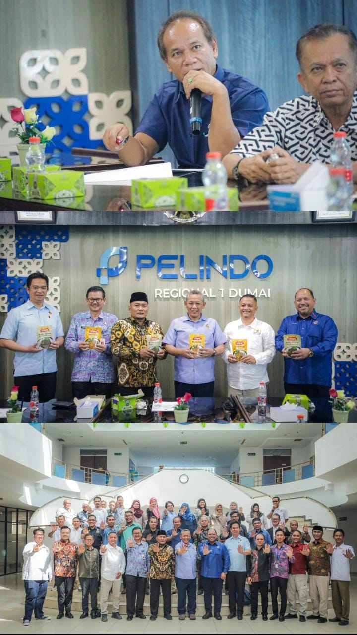 Jonathan Ginting General Manager PT.Pelindo Regional I Cabang Dumai Sambut Hangat Kunjungan Menteri Besar Negeri Sembilan