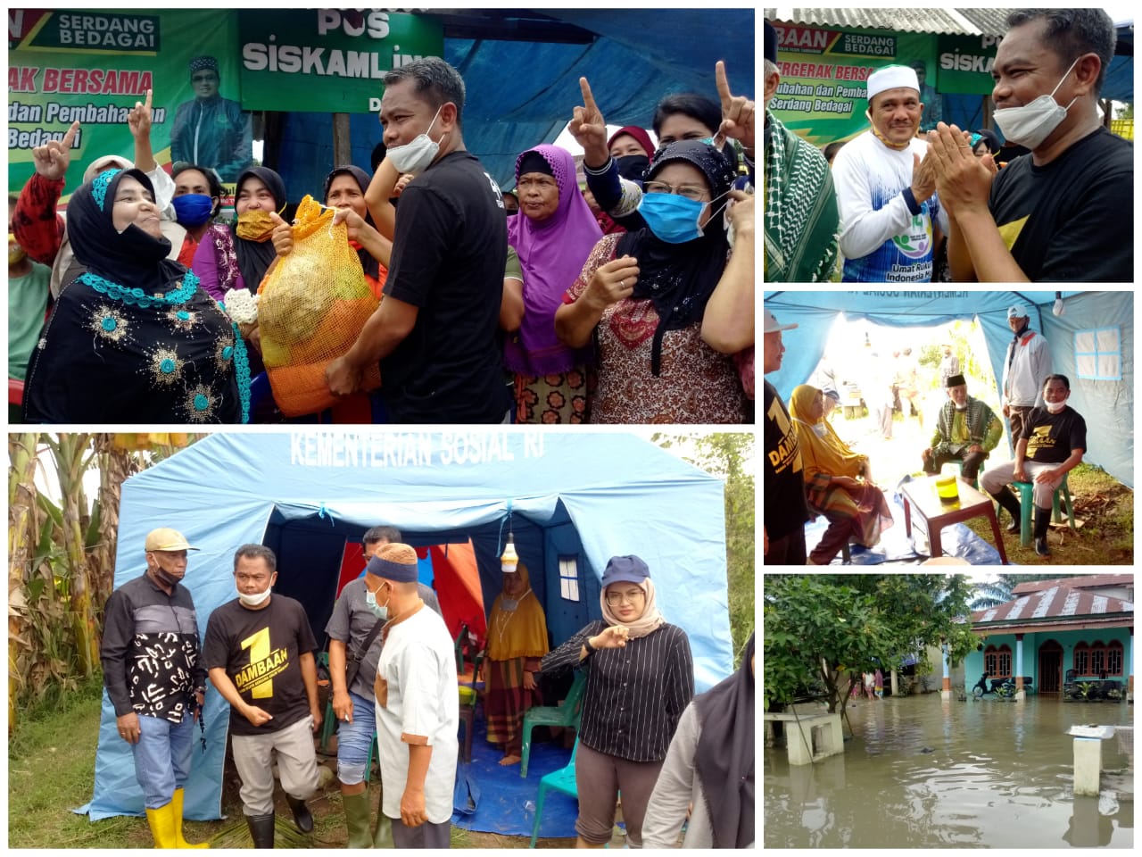 Peduli Korban Banjir,.Darma Wijaya Sosok Pemimpin Yang Diinginkan Rakyat
