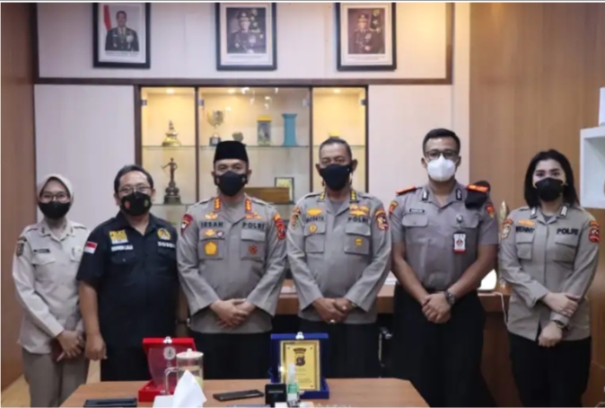 Kapolresta Deli Serdang Sambut Tim Asistensi STIK-PTIK