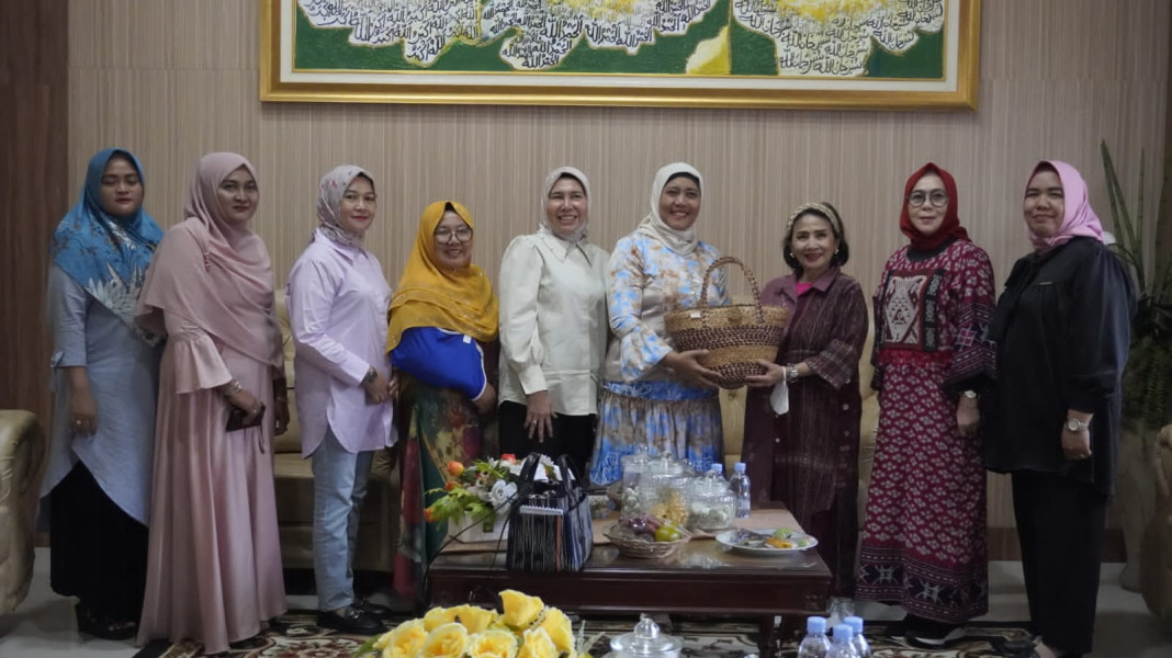 Ny Endang Kurniasih Terima Kunjungan Dekranas Pusat di Langkat