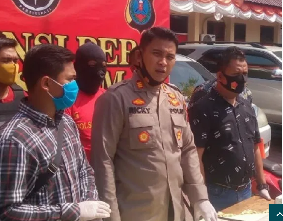 Polsek PS.Tuan Gelar Pres Rilis Tewasnya Richard Kesuma Di Jembatan Tol Sampali