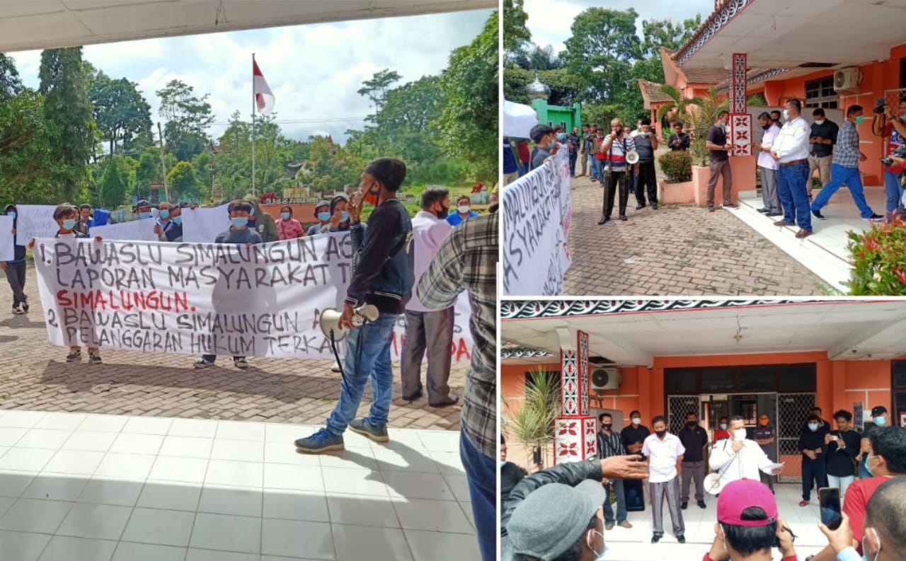 Praktek Money Politik Terkesan Bebas, Bawaslu Simalungun Dinilai Lamban