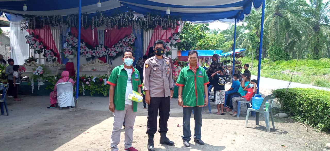 Operasi Yustisi Polsek Perbaungan Monitoring Pos Penyekatan Desa Lidah Tanah dan Suka Jadi