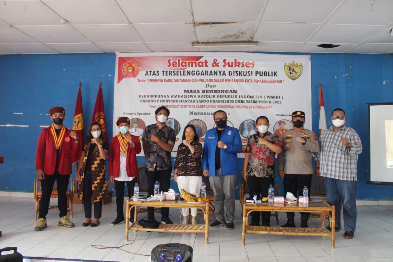 Diskusi Publik PMKRI, Anggota DPRD Minta Plt Walikota Berikan Warna Baru untuk Pematang Siantar