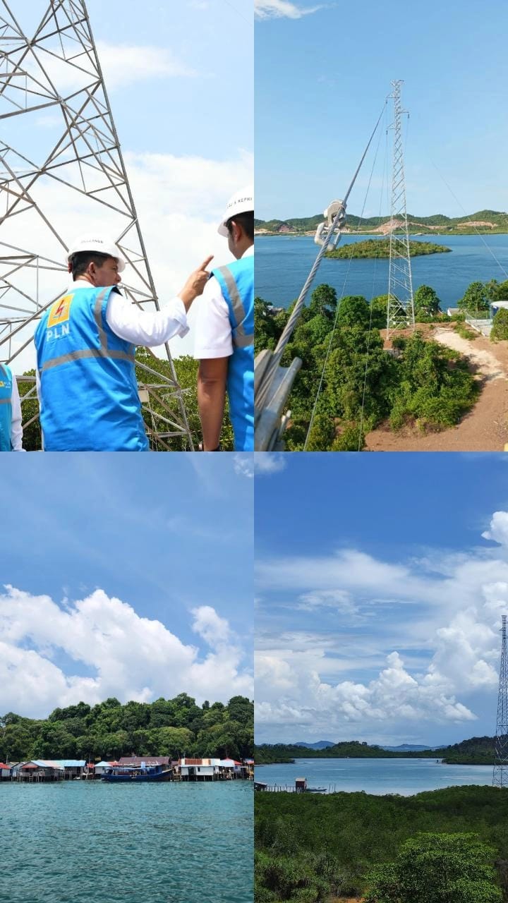Wujud Komitmen Listriki Pulau Terdepan, PLN Pasok Listrik 24 Jam Bagi Warga Pulau Nguan di Kepri