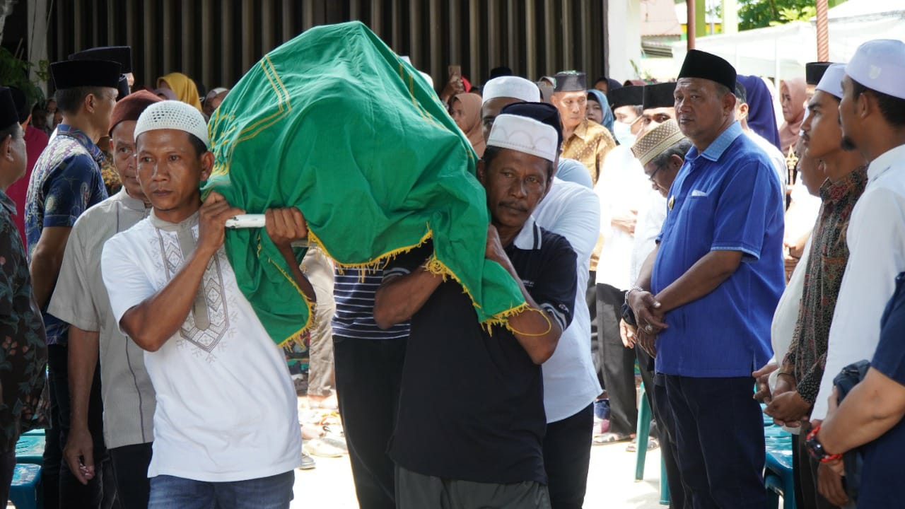 H Ramlan Efendy Lubis Camat Padang Tualang Meninggal Dunia, Afandin: Saya Yakin Almarhum Orang Baik