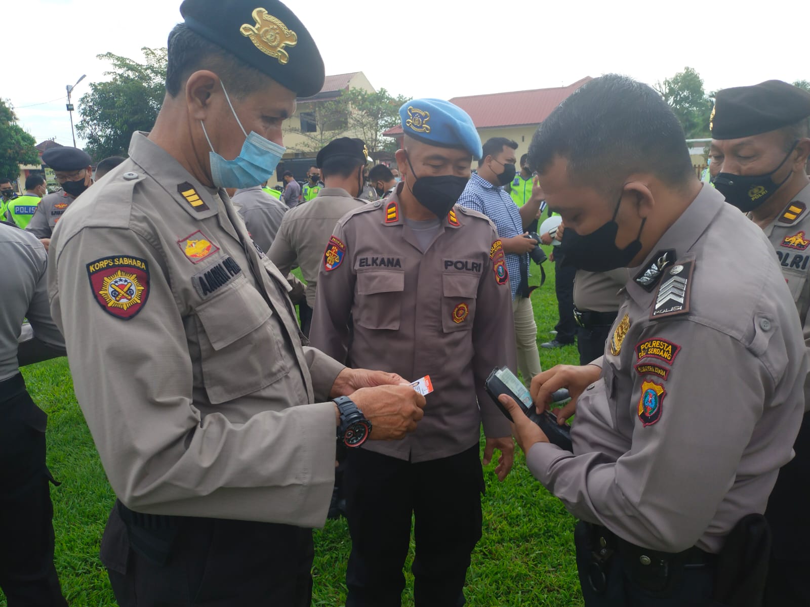 Tingkatkan Disiplin terhadap Personil, Sie Propam Polresta Deli Serdang Laksanakan Gaktiblin
