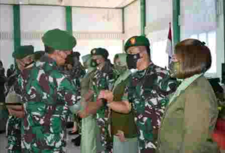 Dipercayakan Pimpinan, Kolonel Inf Roy Hansen J Sinaga, S. Sos Jabat Kasi Intel Korem 043/Gatam
