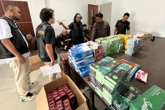 Bea Cukai Dumai Tuntaskan Penyidikan Kasus 382.790 Batang Rokok Ilegal, Ada 1 Tersangka