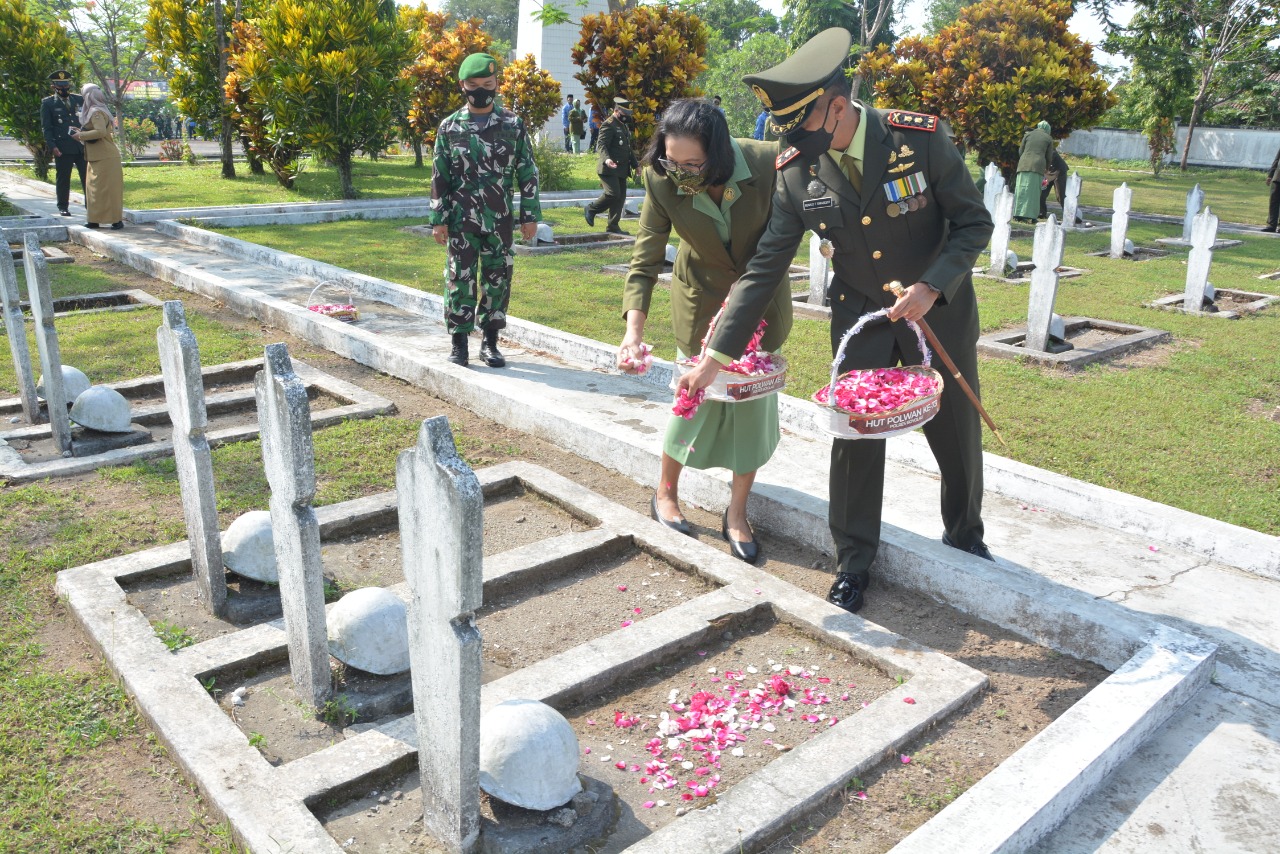 Dandim 0724 Boyolali Pimpin Ziarah Nasional HUT TNI Ke 76