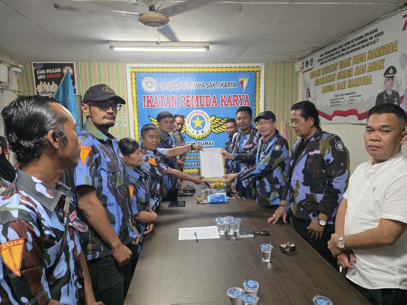Pimpinan Anak Cabang IPK Dumai Timur Resmi di Nahkodai Arfit Gusnanda Putra