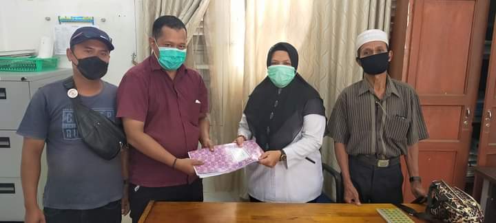 PD Pujakesuma Labuhanbatu Sampaikan SK Kepengurusan ke Kesbangpol Linmas Labuhanbatu