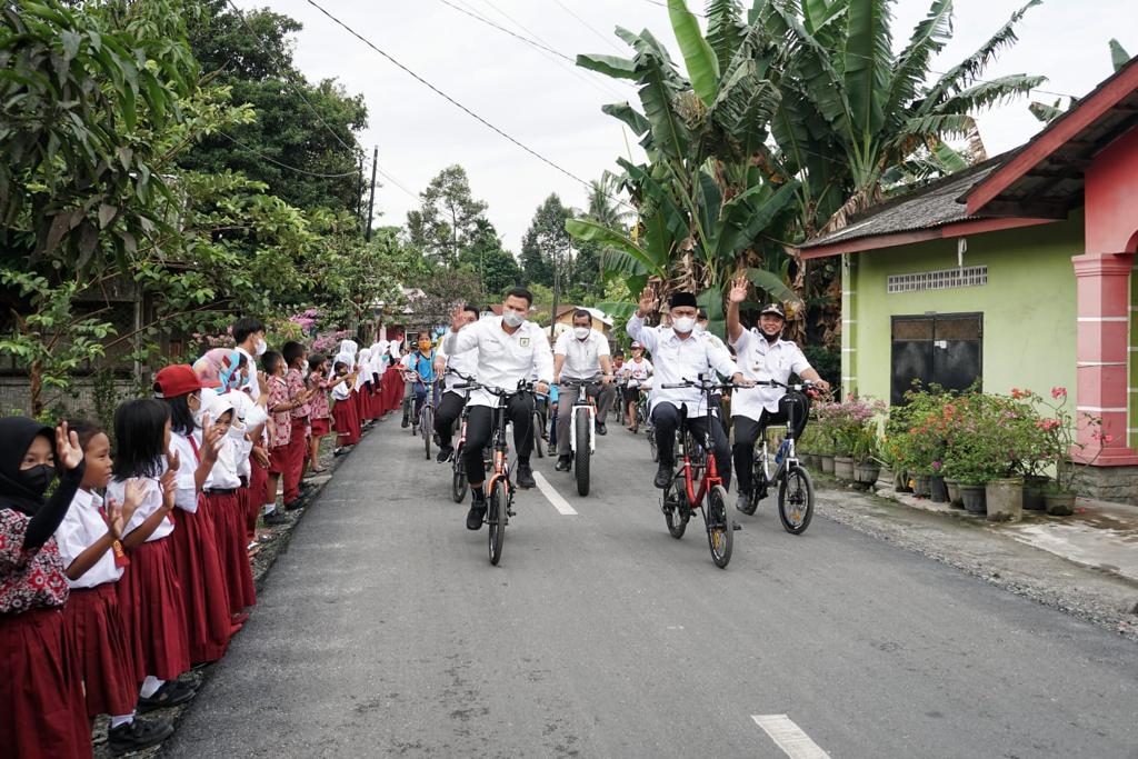 Bupati dan Wabup Sergai Ajak Warga Jaga Fasilitas Publik