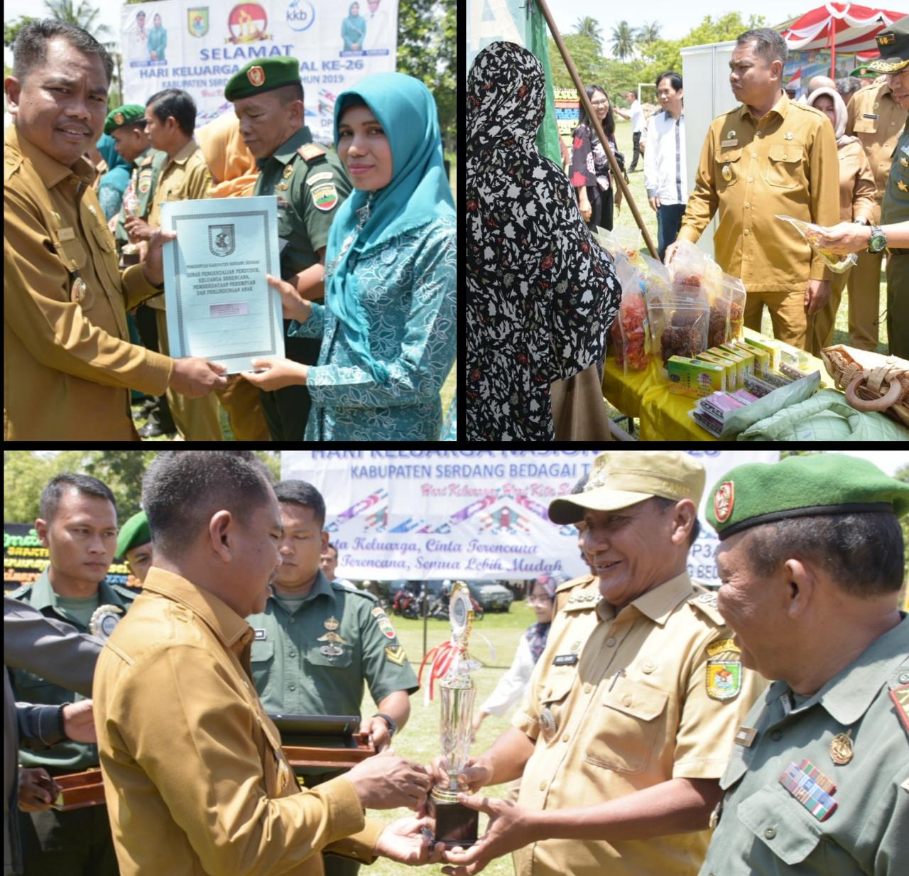 Wabup Sergai Hadiri Bhakti Sosial TNI Manunggal bersama KB-Kes, Program Tekan Angka Kelahiran 