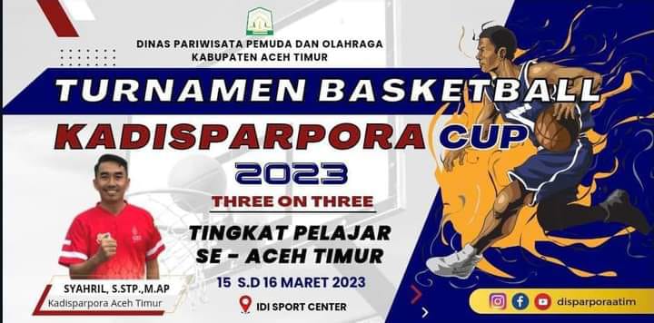 Turnamen Basket Piala Kadisparpora CUP 2023 Ajang Menjaring Bakat