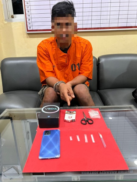 Kerap Transaksi Narkotika, Pemuda Ini Diringkus Polisi