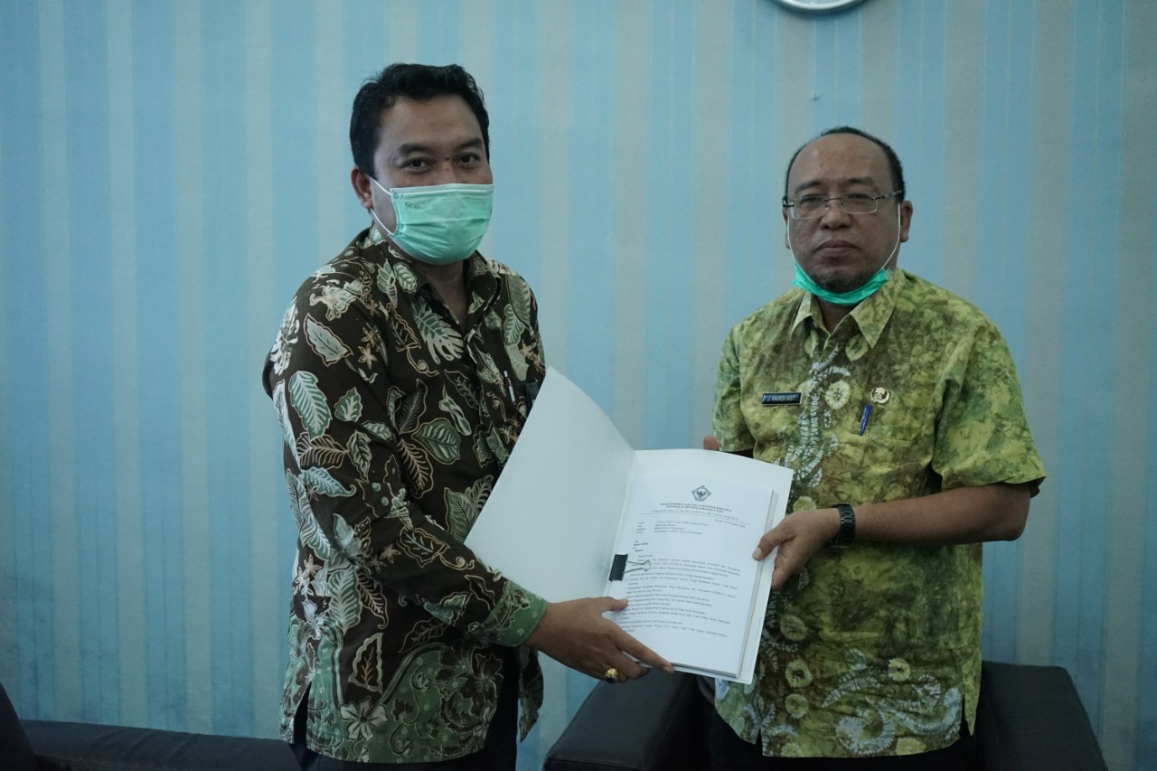 Plh. Bupati Asahan Terima Laporan Hasil Pemeriksaan BPK RI Perwakilan Sumatera Utara